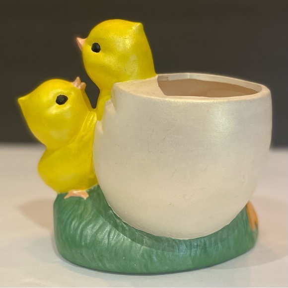 Vintage Gare Inc Ceramic Duck Planter 1975 Easter - Picture 2 of 9